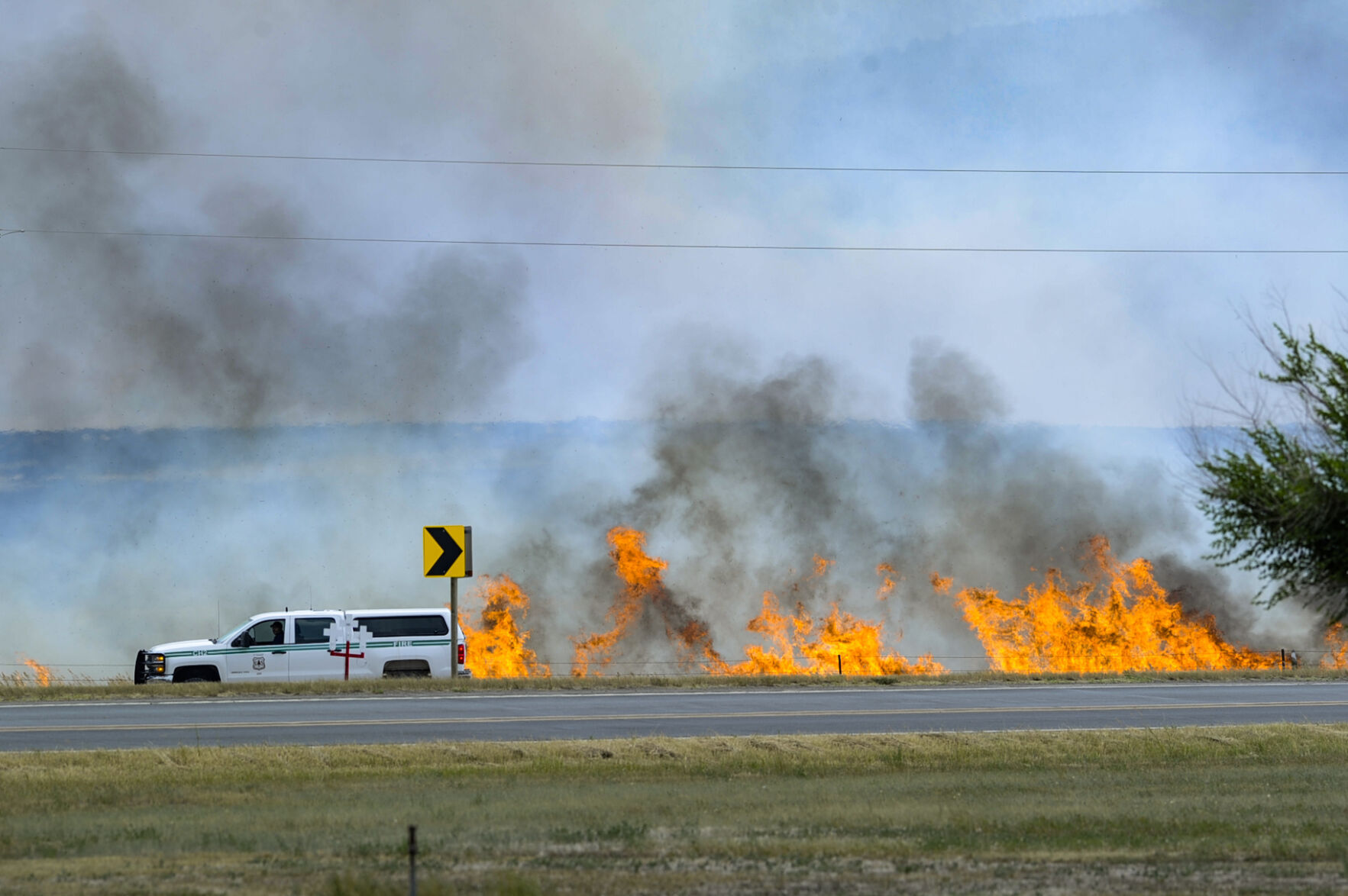 Wildland Fire east of Helena